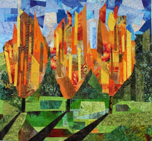 Ingrid Cattaneo: Fall at the Rood Center, Nevada City, CA