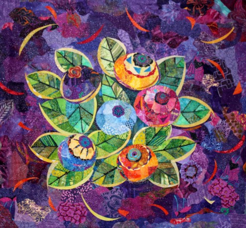 Art Deco Bouquet unquilted